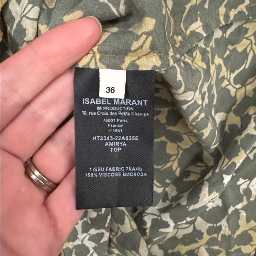 Isabel Marant Étoile Amirya Top NWT - Picture 9 of 12
